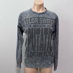 Taylor Swift Reputation Stadium Tour Crewneck Sweatshirt Concert Merch Small